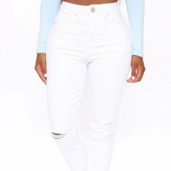 love you long time distressed mom jeans - Picture 1 of 4